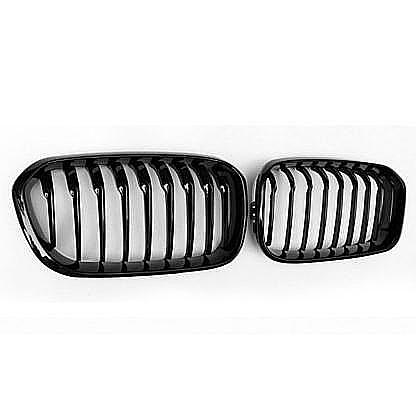 For 2016UP F20 F21 FACELIFT LCI 1-Series Liftback Front Grille Gloss Black Color