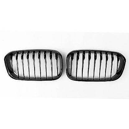 For 2016UP F20 F21 FACELIFT LCI 1-Series Liftback Front Grille Gloss Black Color