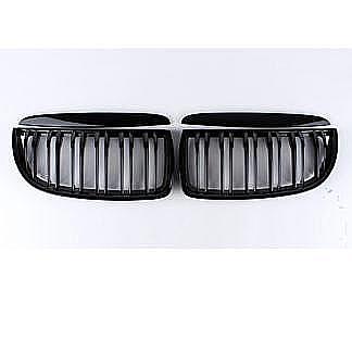 Gloss For E90 E91 Black Front Kidney Grill Grilles For BMW Sedan 2005-2008 4D