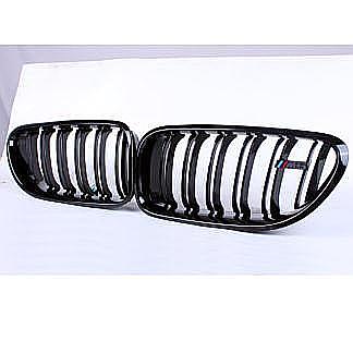 Fits BMW F06/F12/F13 640i 650i 2Dr/4Dr Gloss Black Front Kidney Grille 12-17