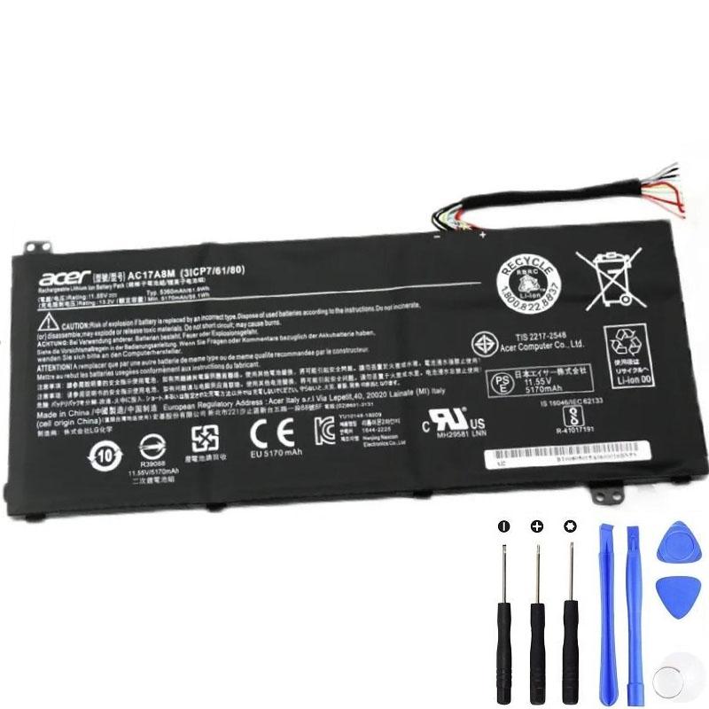 Acer AC17A8M 61.9Wh Battery