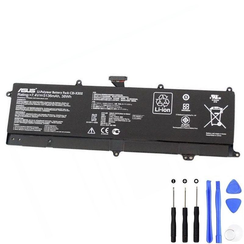 Asus C21 X202 38Wh Battery