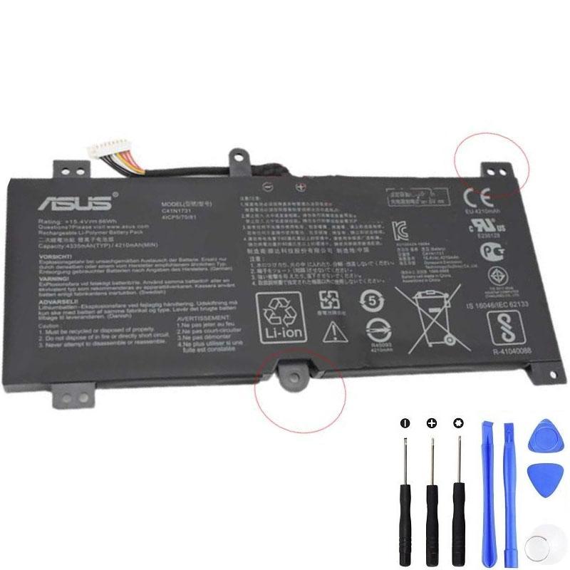 Asus C41N1731 A 66Wh Battery
