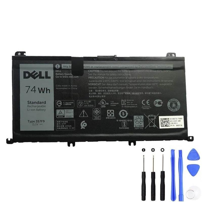 Dell 357F9 74Wh Battery