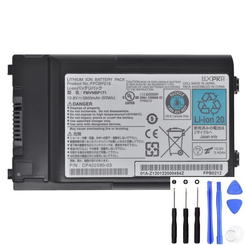 Fujitsu FMVNBP171 63Wh Battery