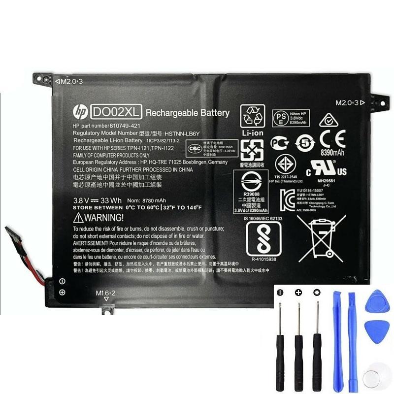 HP DO02XL 33Wh Battery
