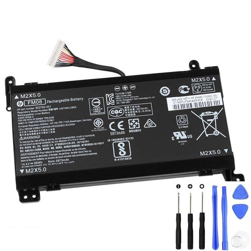 HP FM08 86Wh 16Pin Battery