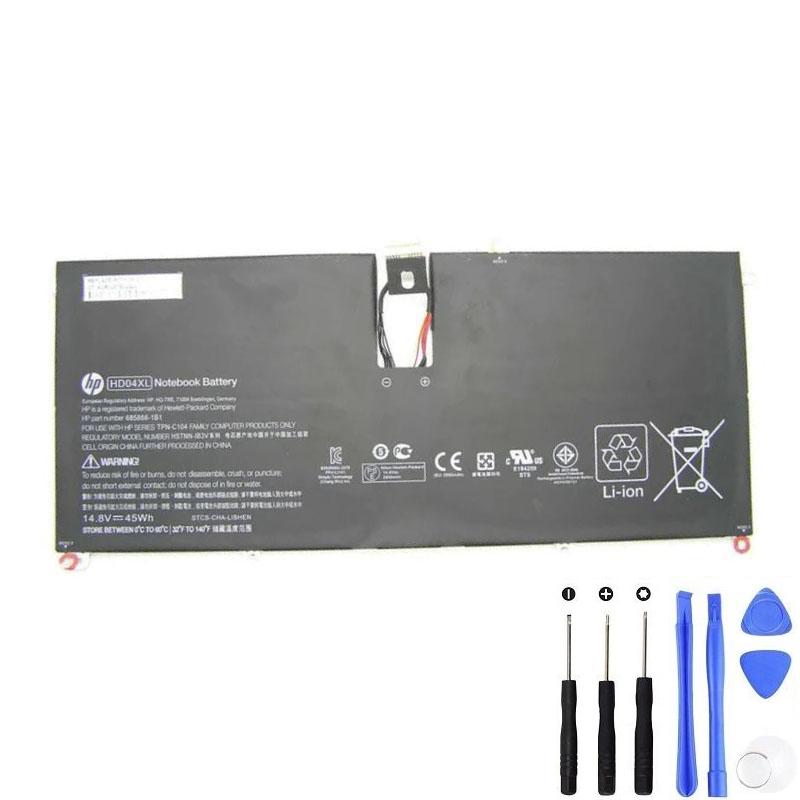 HP HD04XL 45Wh Battery