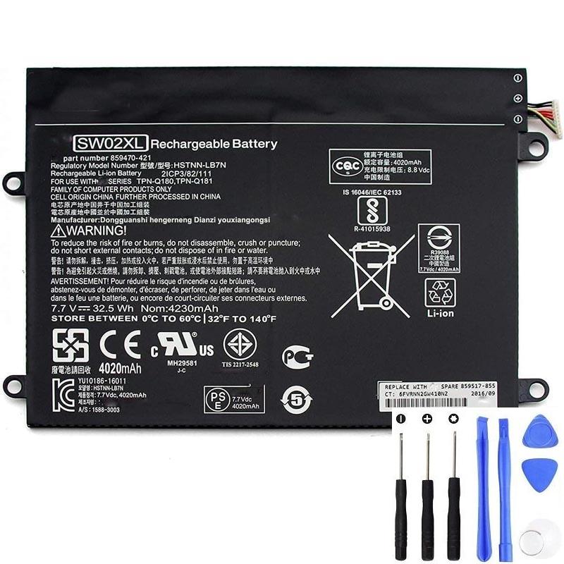 HP SW02XL 32.5Wh Battery