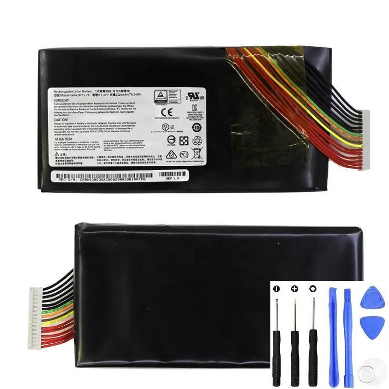 MSI BTY L78left 75.24Wh Battery
